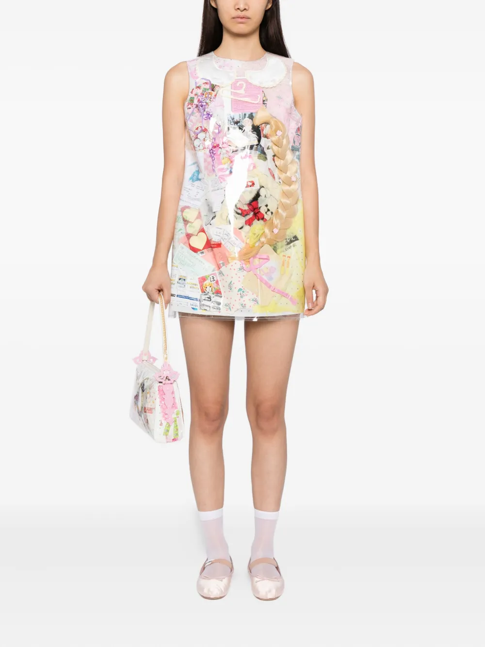 Ashley Williams Treasures Mini Dress In Multi