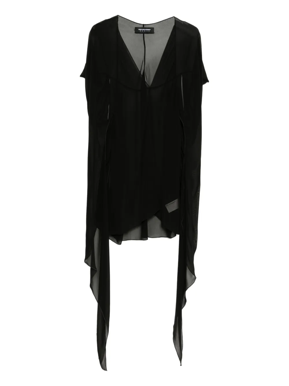 Kiko Kostadinov Fornax Bluse | Schwarz | Image 1