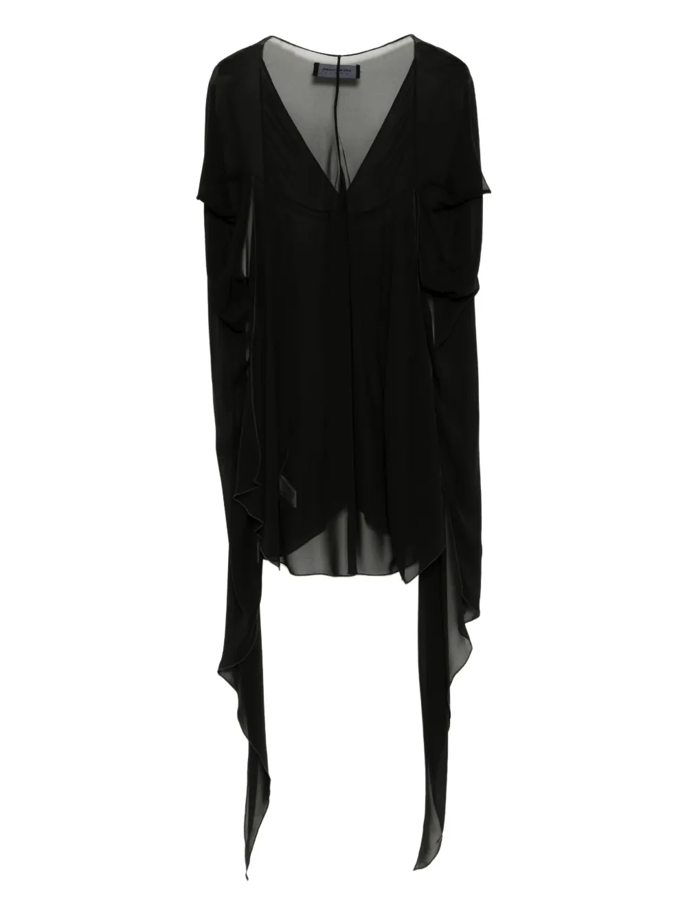 Kiko Kostadinov Fornax blouse - Zwart
