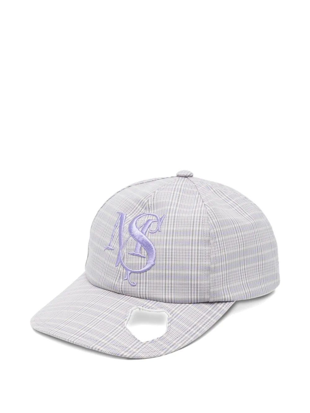 MASU plaid cap - Viola