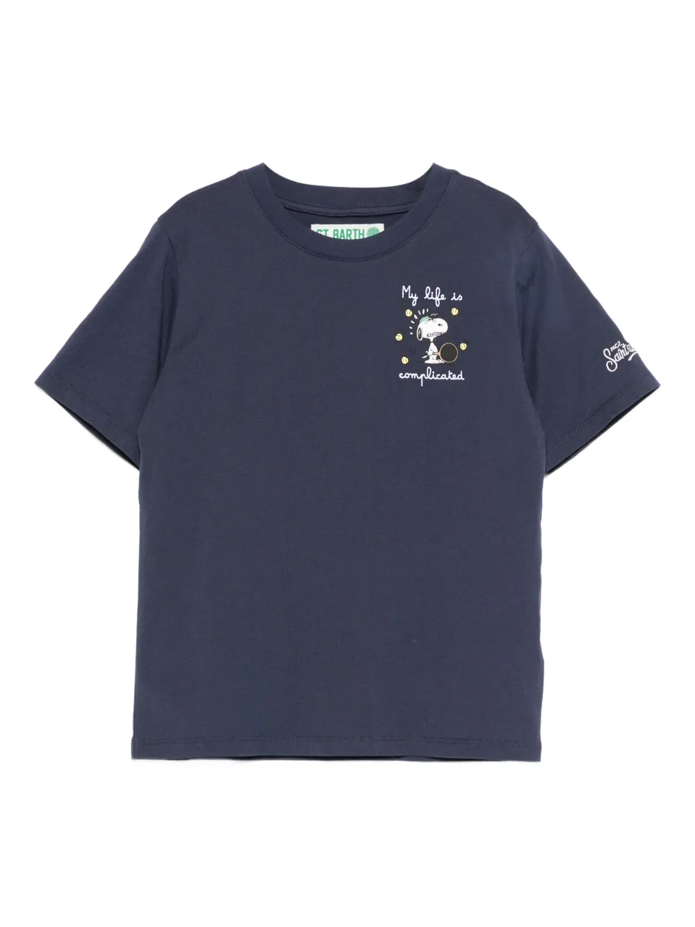 MC2 Saint Barth Kids x PEANUTS & trade; Cameron Tシャツ - ブルー MC2 Saint Barth Kids x PEANUTS & trade; Cameron Tシャツ - ブルー