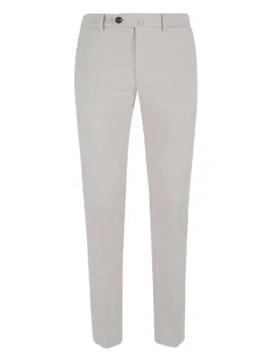 Incotex Wool Trousers | Grey | FARFETCH RO
