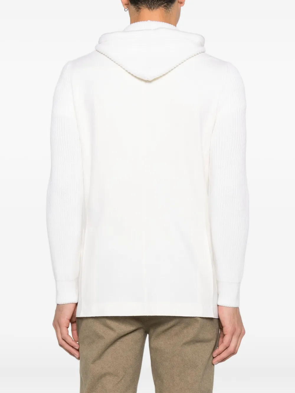 Eleventy Blazer met capuchon Beige