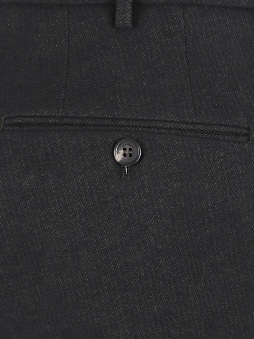 Incotex Broek met knopen Grijs