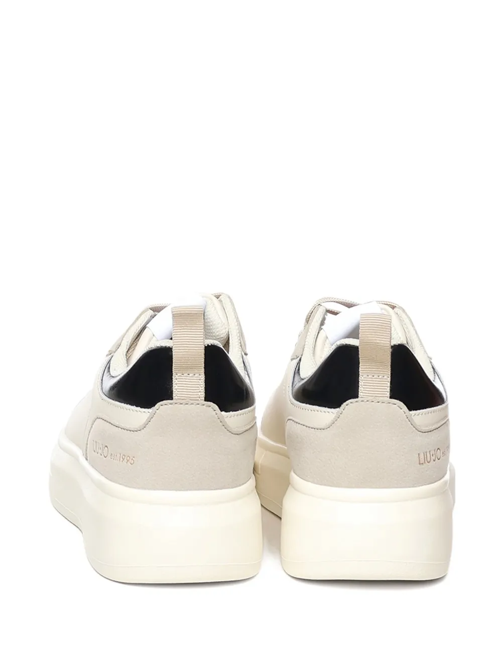 Liu •jo Logo-debossed Sneakers In White