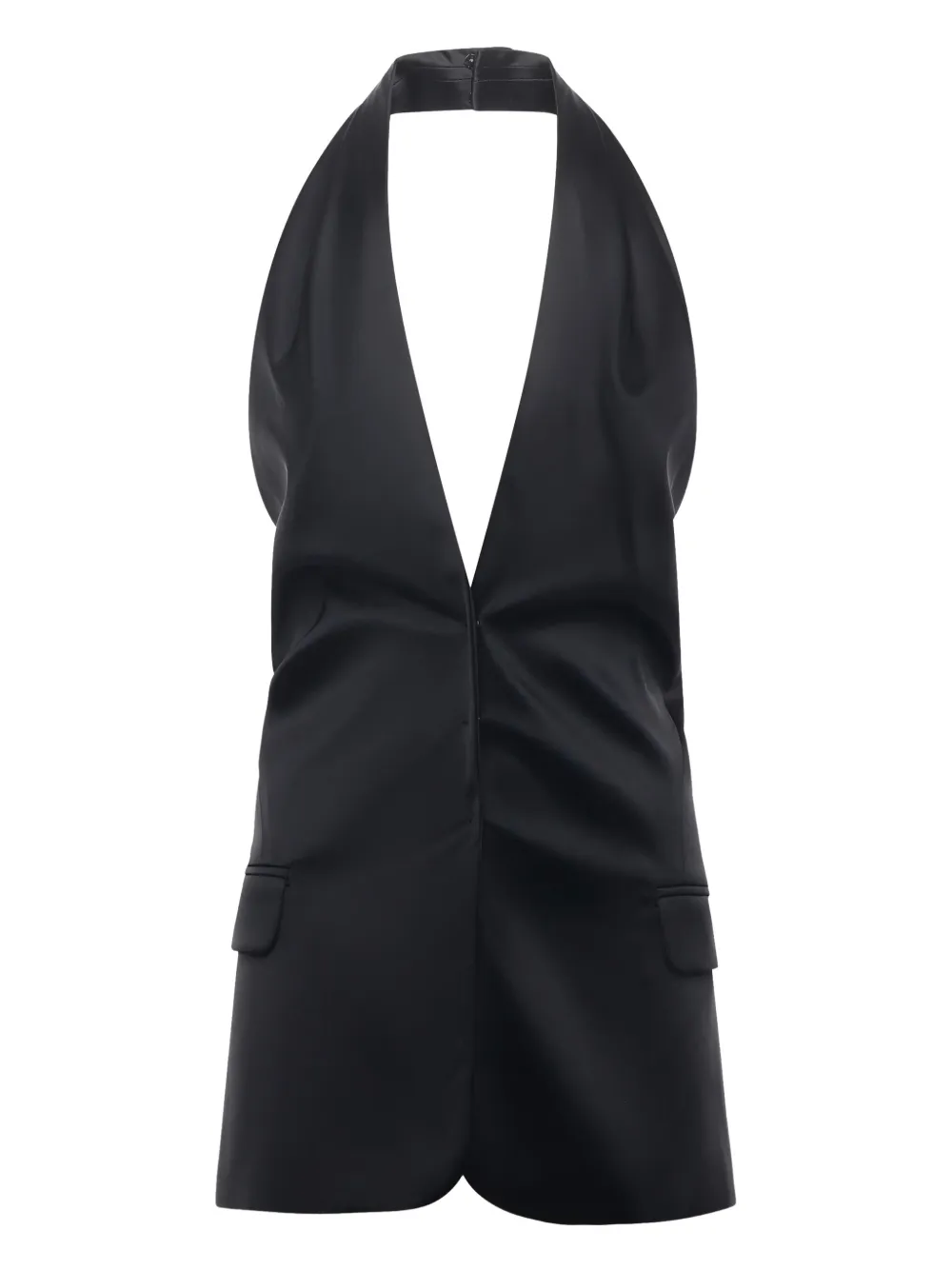 Genny top con cuello halter | negro | Image 1