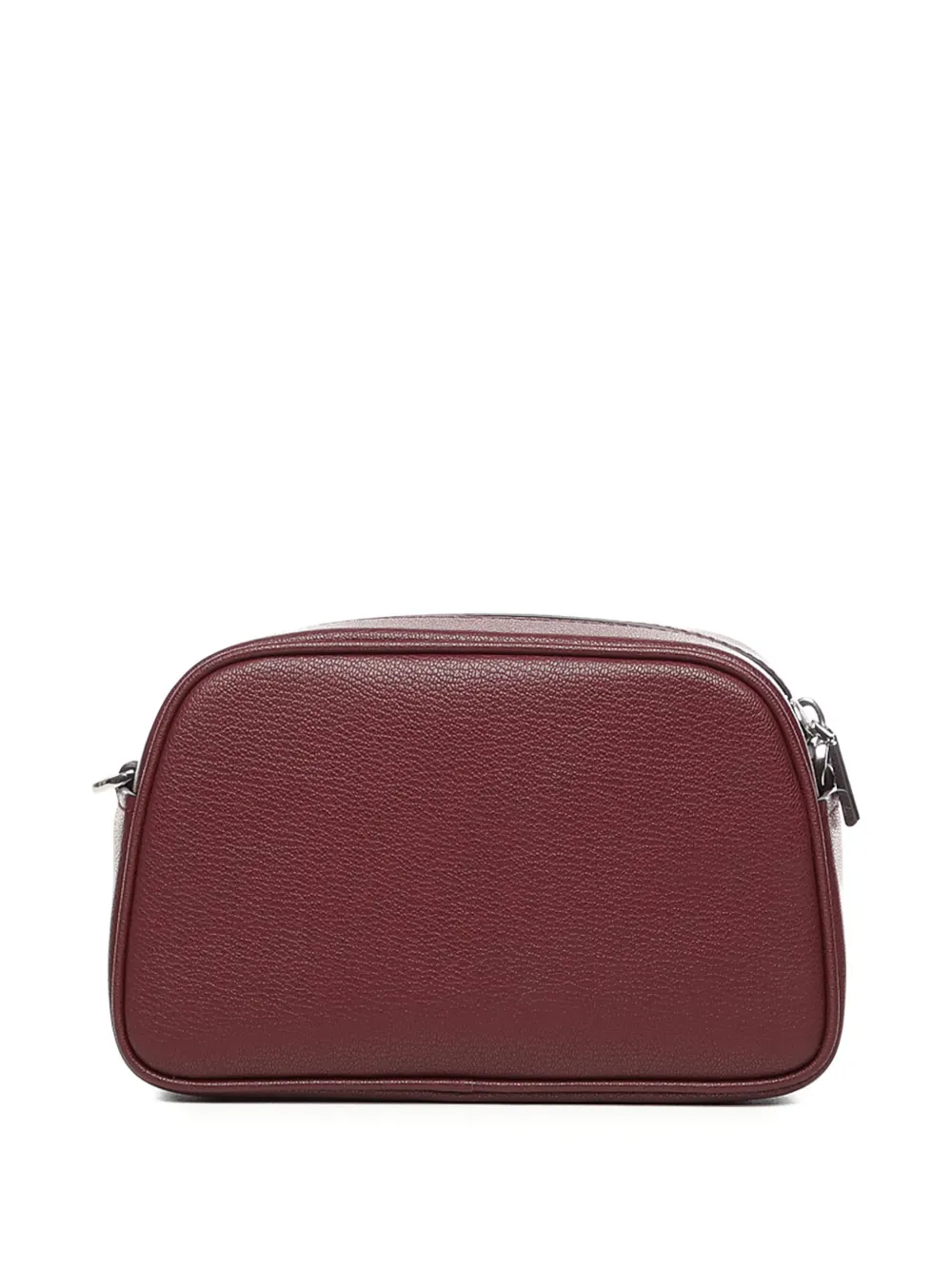 Michael Michael Kors Jet Set Small Leather Crossbody Bag In Red