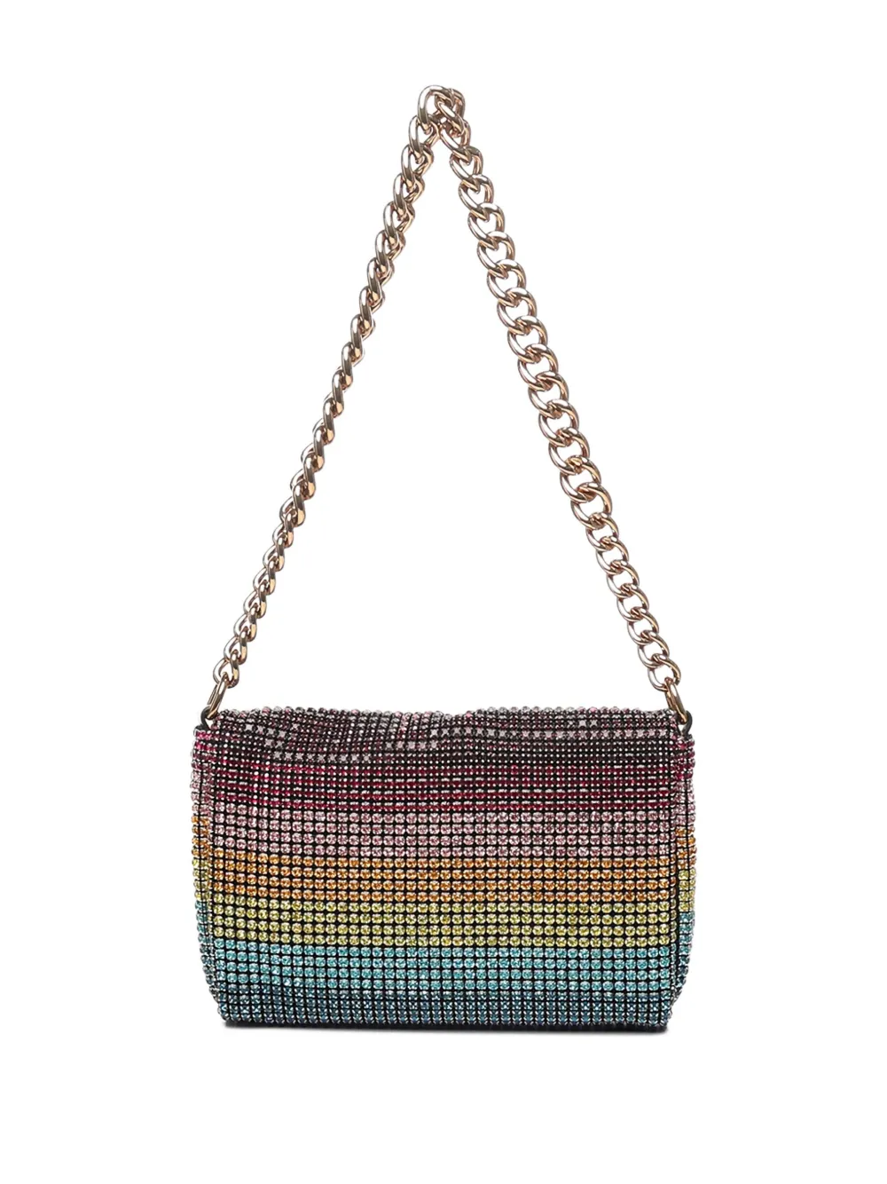 Kurt Geiger London crystal-embellished shoulder bag - Blauw