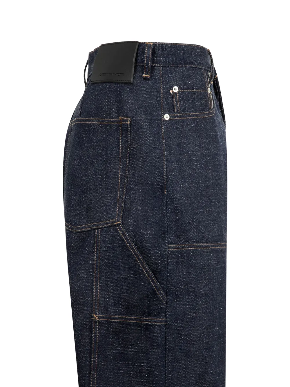 Rick Owens DRKSHDW Jeans met vlakken Blauw