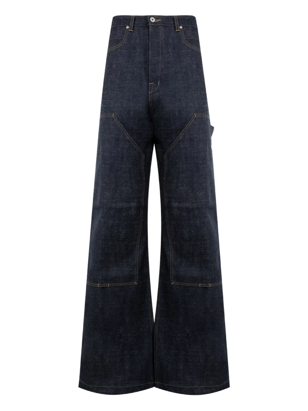 Rick Owens DRKSHDW panelled design jeans | Blue | Image 1