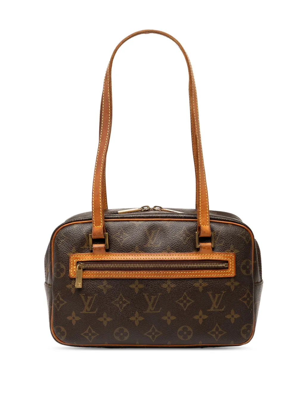 Louis Vuitton Pre-Owned 2002 Monogram Cite MM shoulder bag | Brown | Image 1