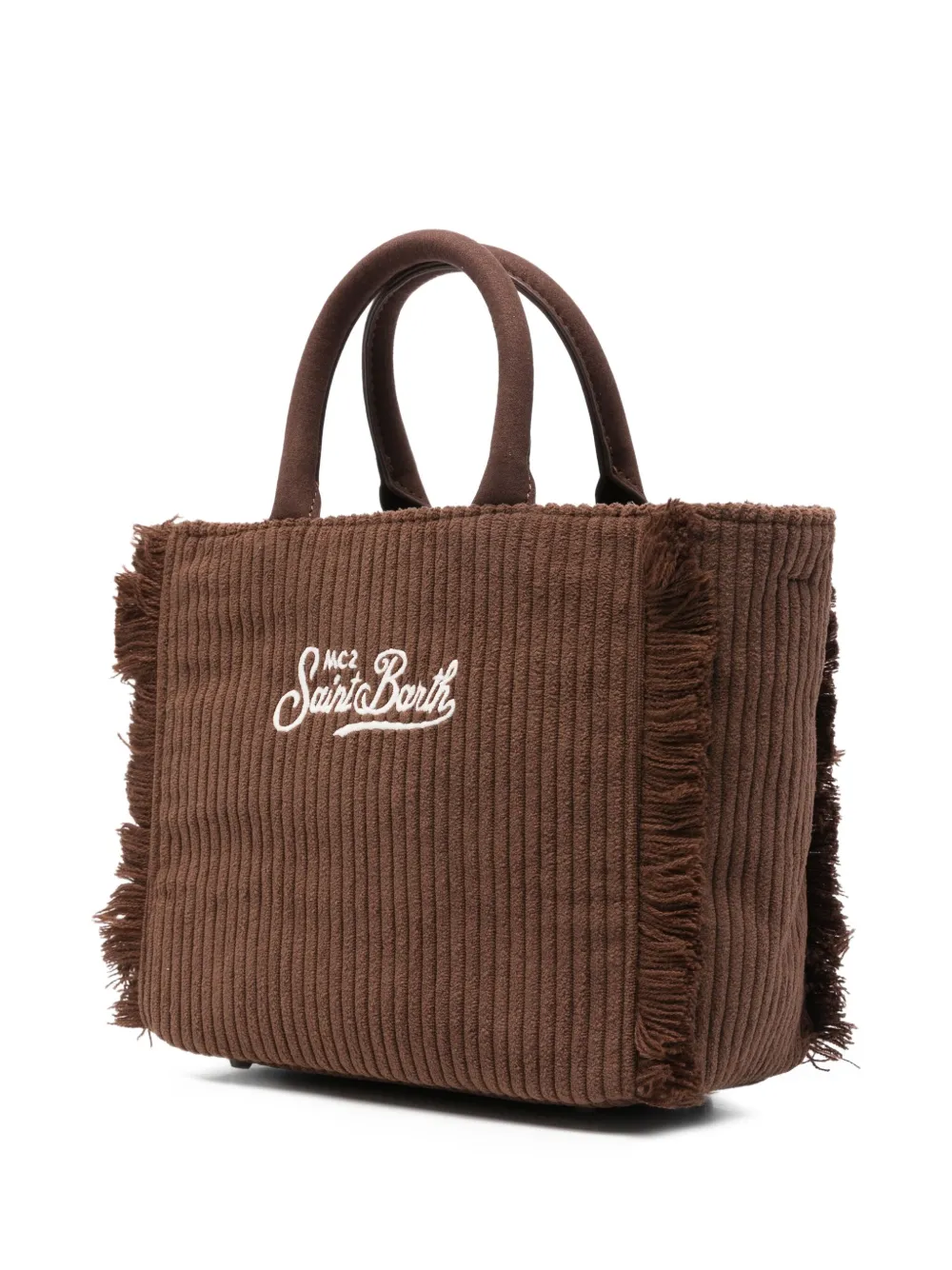 Mc2 Saint Barth Mini Vanity Tote Bag In Brown