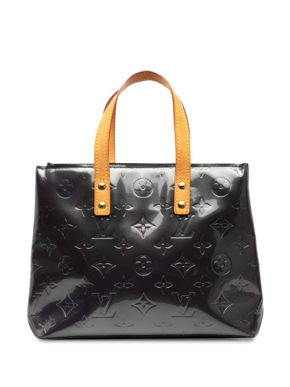 Louis Vuitton Pre-Owned 2005 モノグラム ヴェルニ リード PM ハンドバッグ - ブルー Louis Vuitton Pre-Owned 2005 モノグラム ヴェルニ リード PM ハンドバッグ - ブルー
