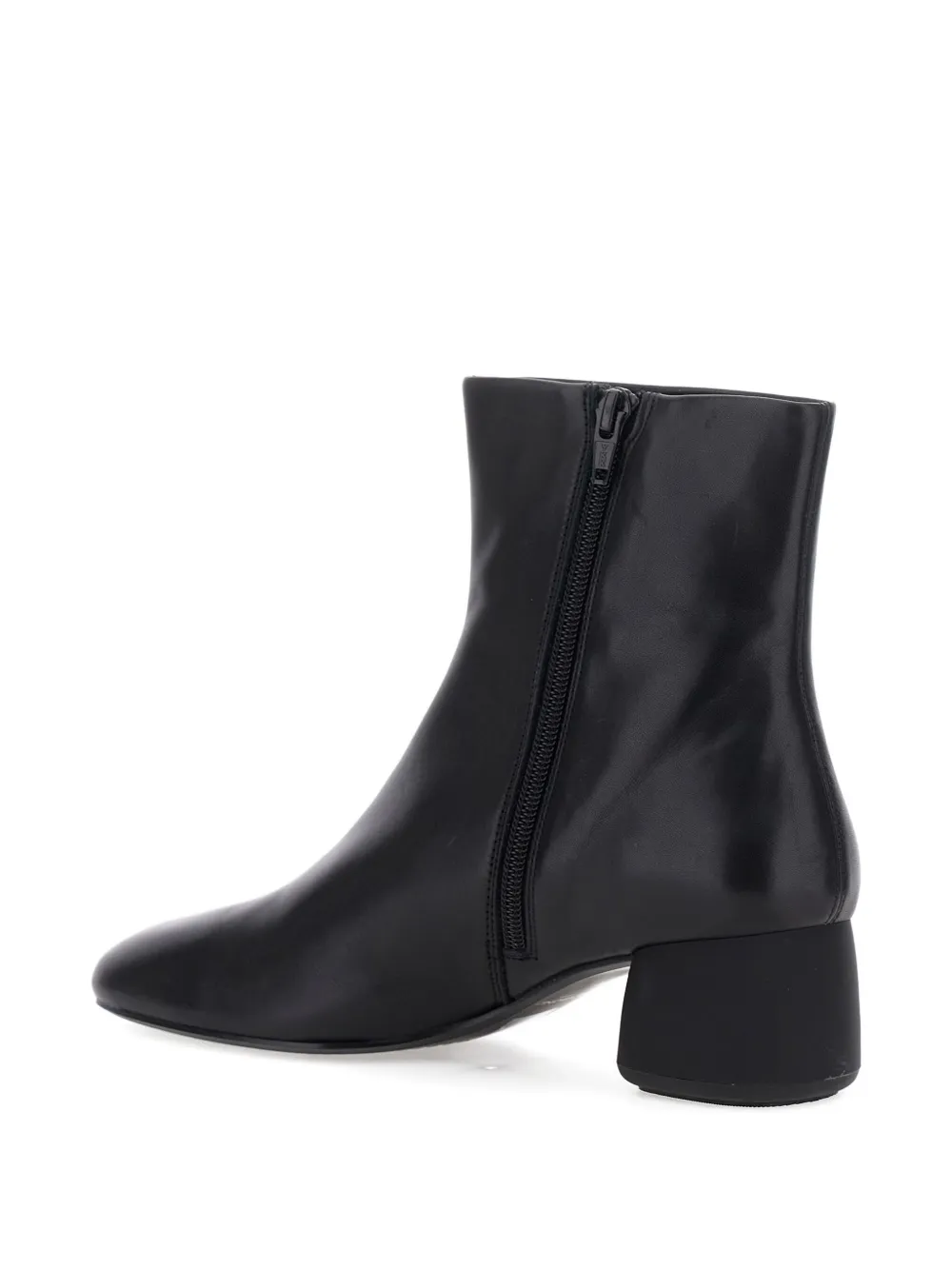 Vagabond 50mm Round-toe Block-heel Ankle Boots In Animal Print