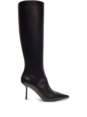 Marine Serre ロングブーツ | ブラック | FARFETCH JP