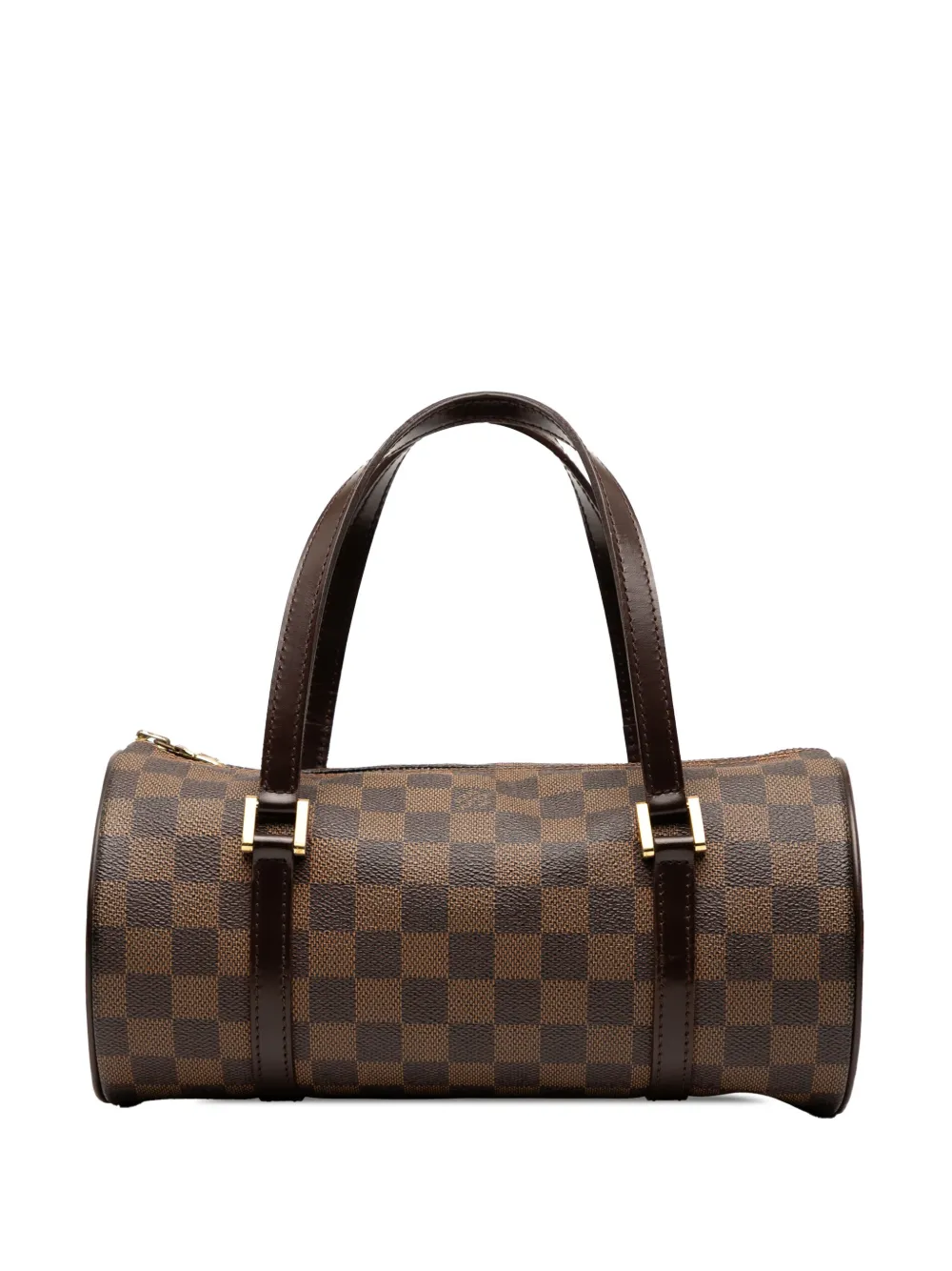 Louis Vuitton Pre-Owned 2004 ダミエ エベヌ パピヨン 26 ハンドバッグ - ブラウン Louis Vuitton Pre-Owned 2004 ダミエ エベヌ パピヨン 26 ハンドバッグ - ブラウン