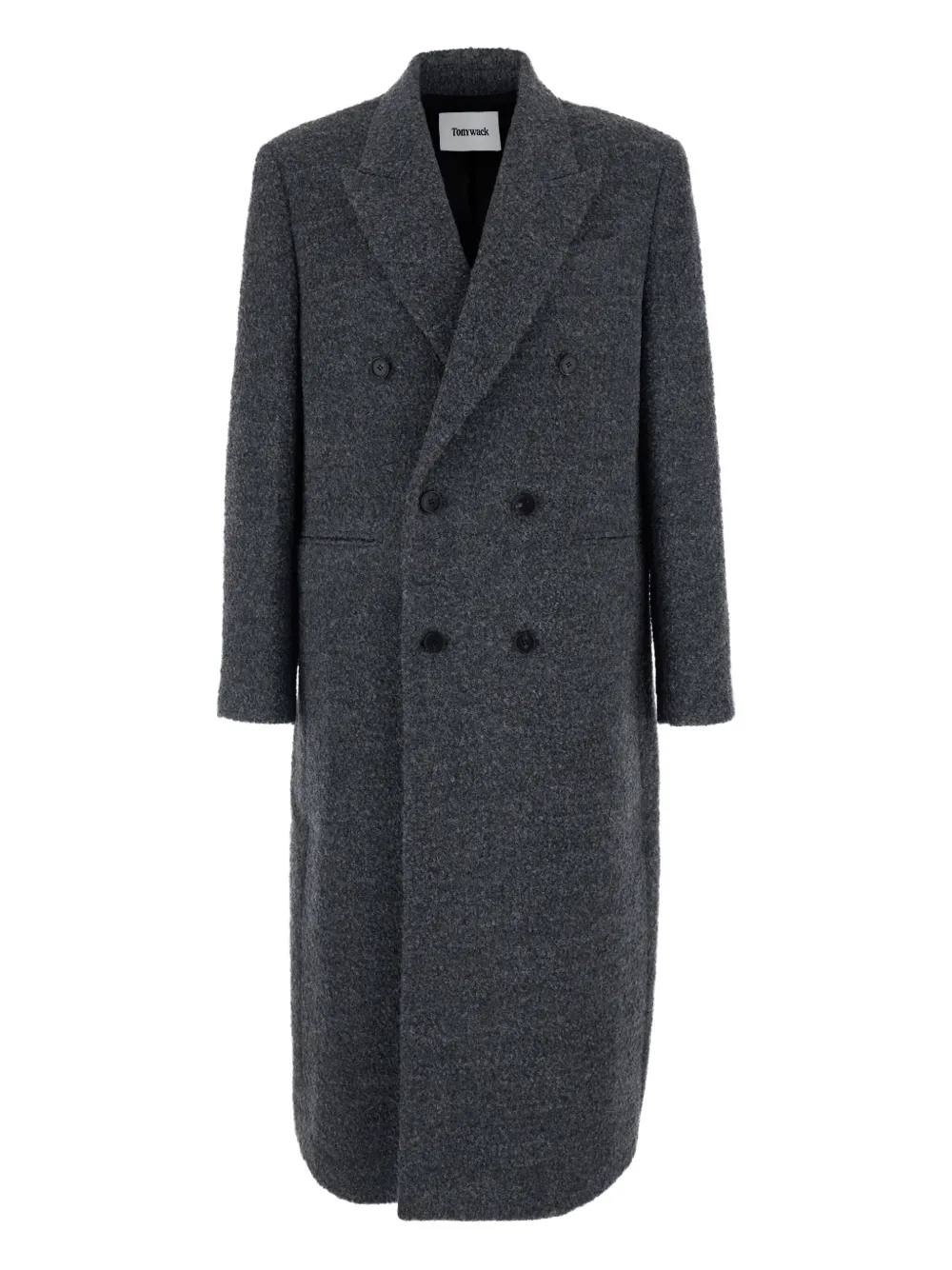 TONYWACK double-breasted wool-blend coat | Grey | Image 1