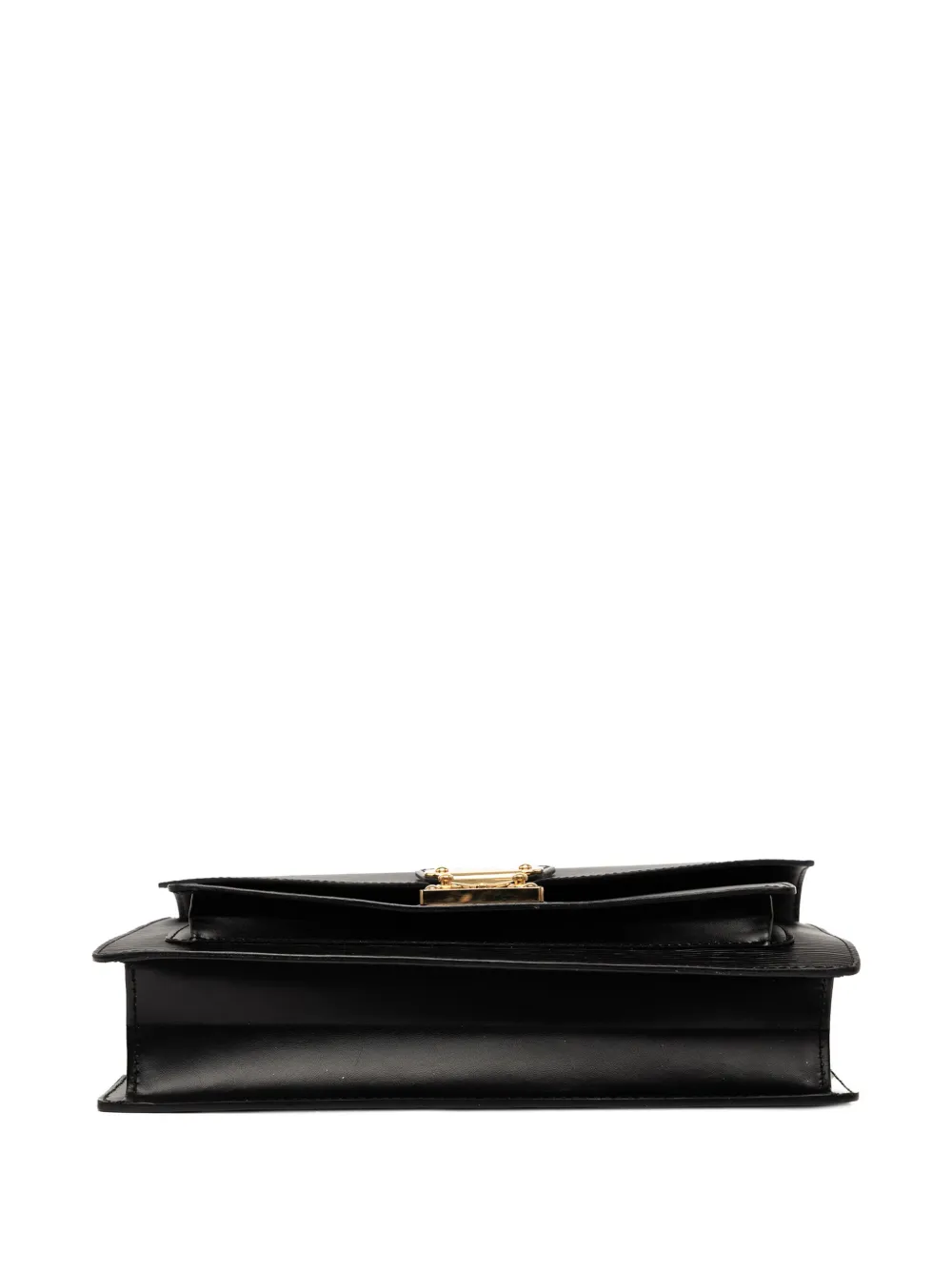 Pre-owned Louis Vuitton 1999 Epi Monceau 28 Satchel In Black