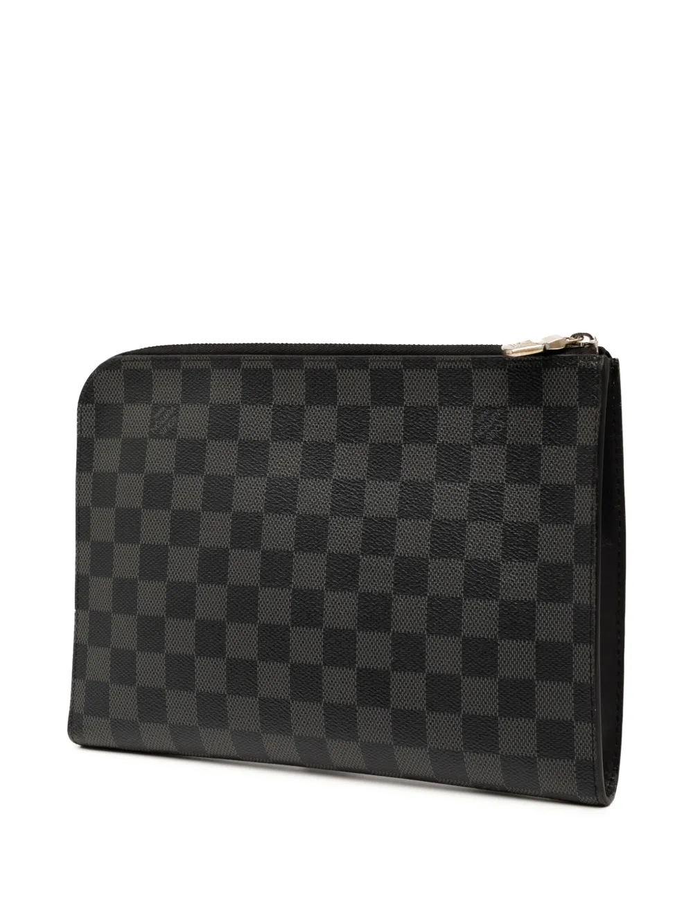 Louis Vuitton Pre-Owned 2018 Damier Graphite Pochette Jour MM clutch bag | Pre-Owned | Image 2