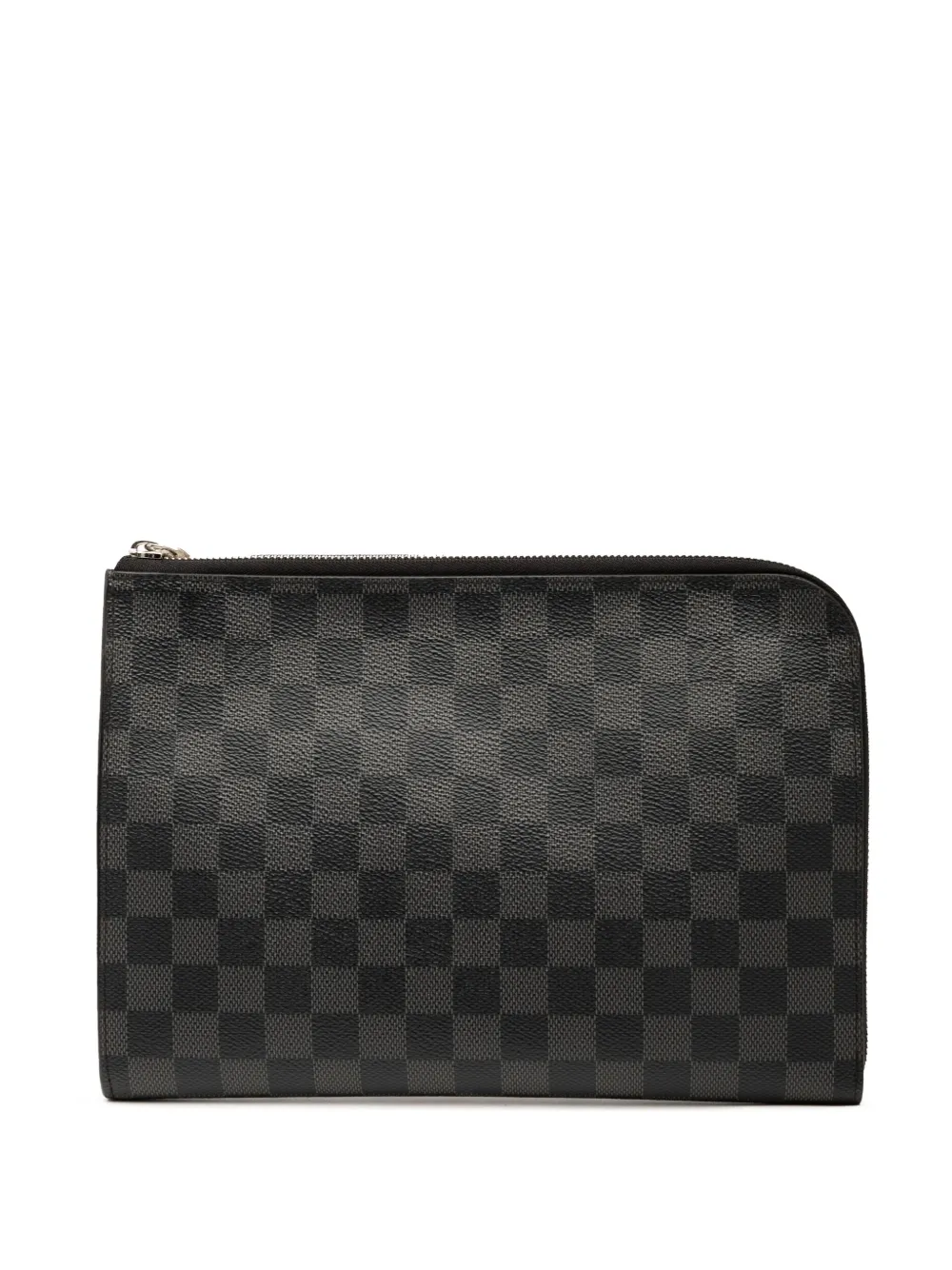 Louis Vuitton Pre-Owned 2018 Damier Graphite Pochette Jour MM clutch bag | Black | Image 1