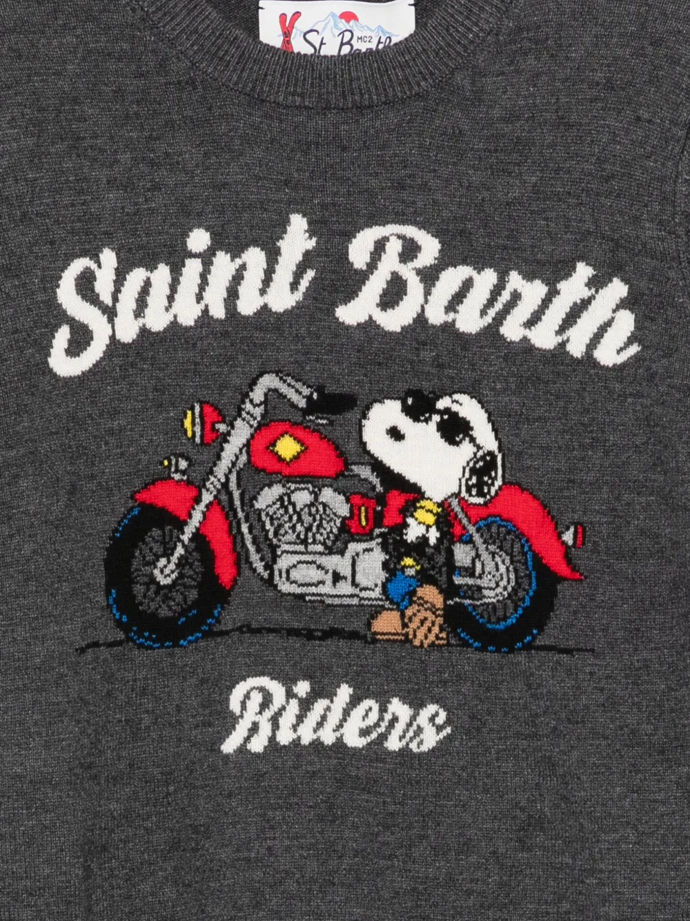 MC2 Saint Barth Kids x Peanuts™ Douglas trui Grijs