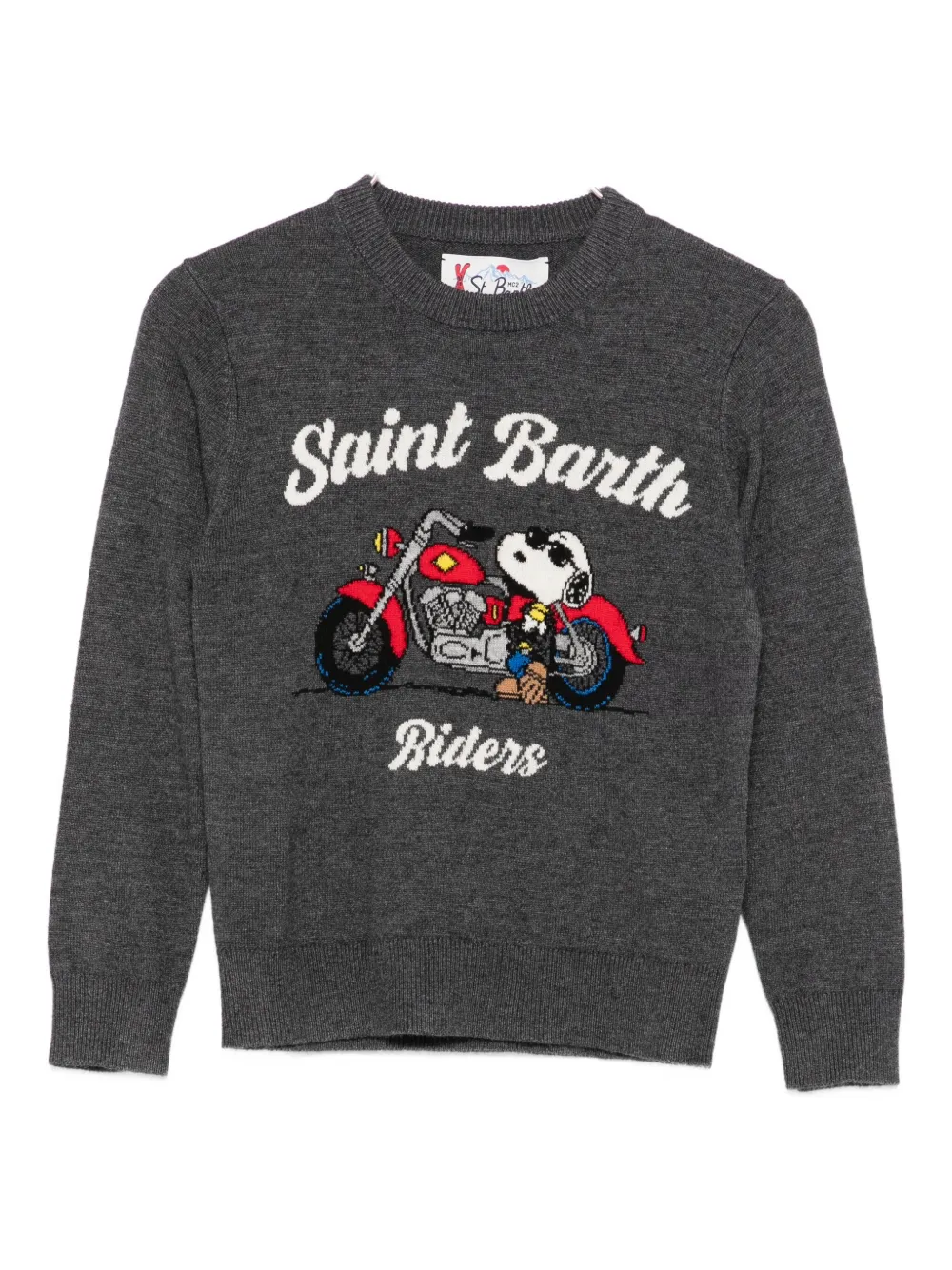 MC2 Saint Barth Kids x Peanuts & trade; Douglas sweater - グレー MC2 Saint Barth Kids x Peanuts & trade; Douglas sweater - グレー