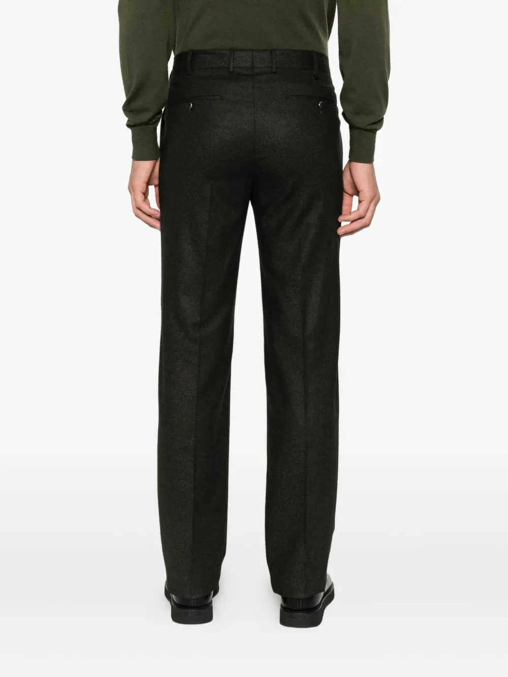 PT Torino Broek met textuur Grijs