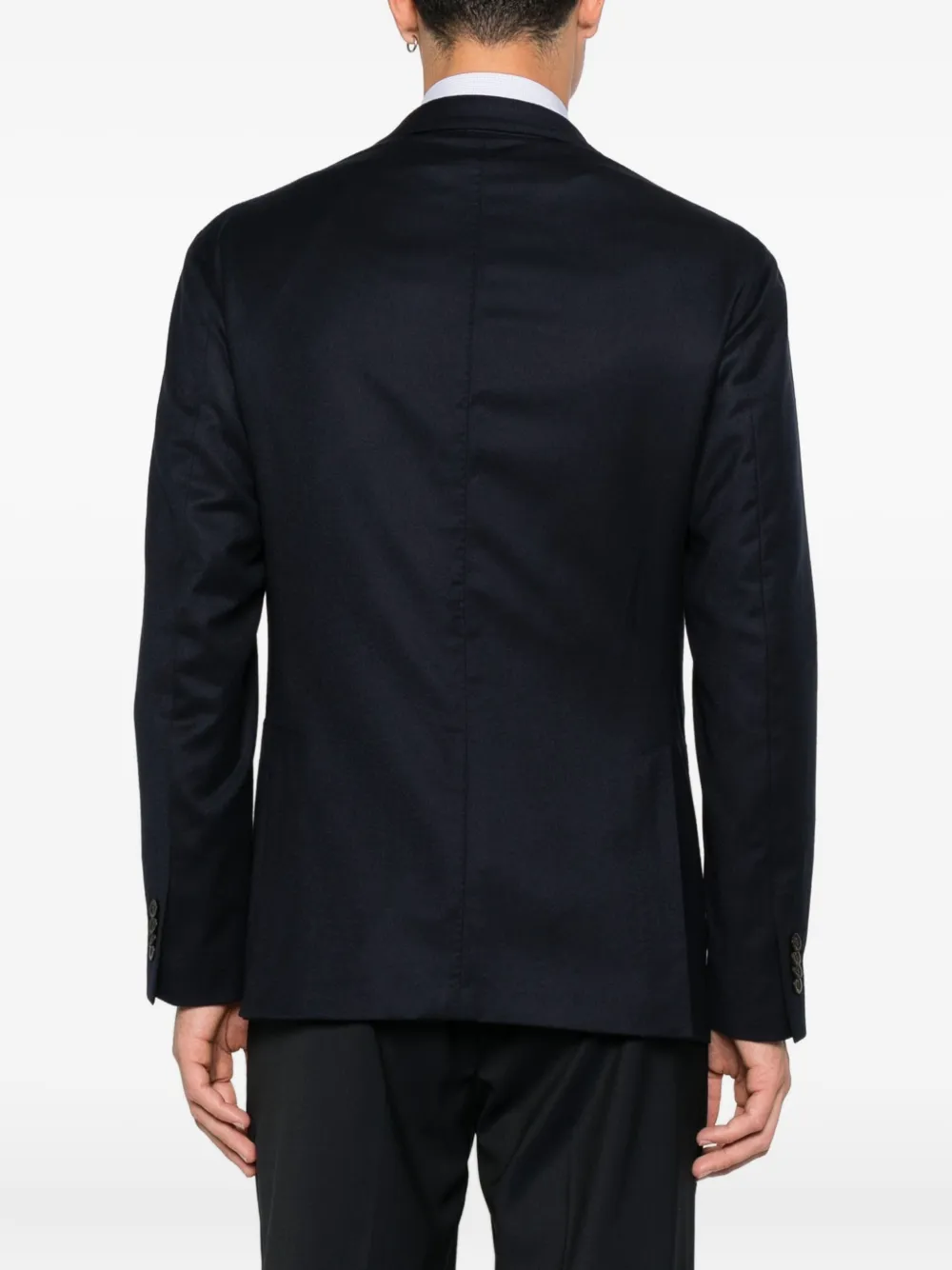 Boglioli Blazer met enkele rij knopen Blauw