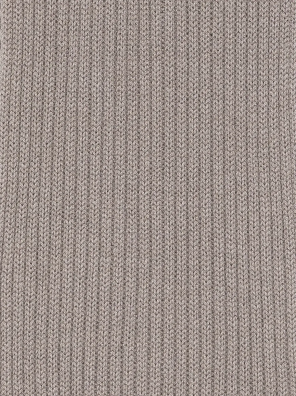 Dell'oglio ribbed scarf - Beige