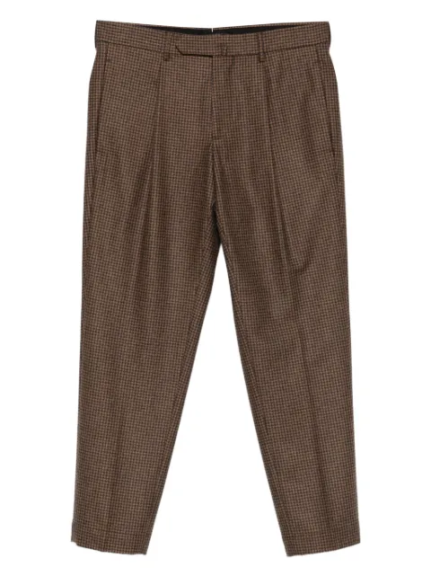 Dell'oglio checked trousers