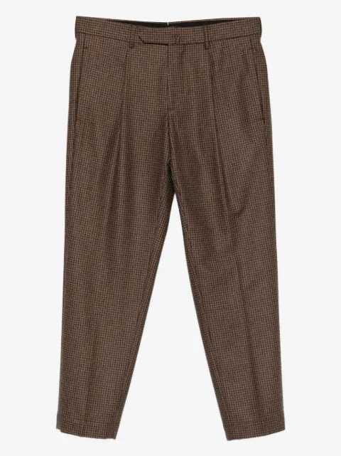Dell'oglio checked trousers