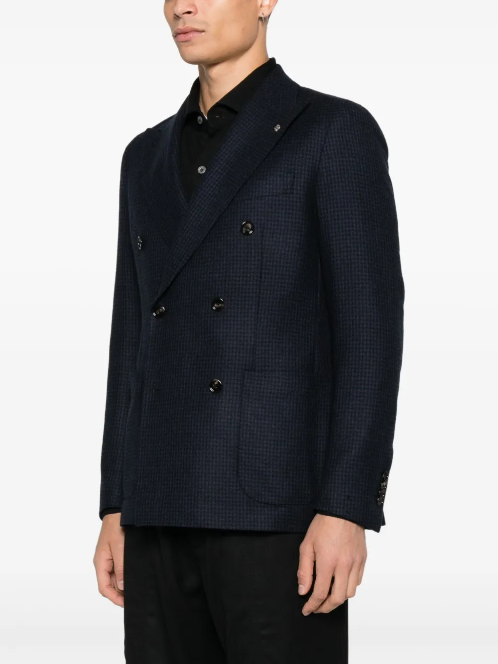 Tagliatore Blazer met dubbele rij knopen Blauw