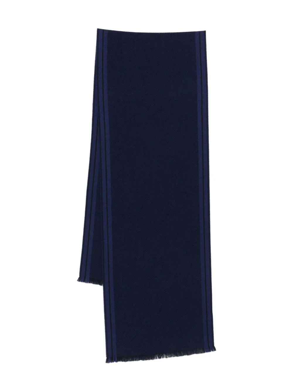 Zegna bufanda con rayas estampadas | azul | Image 1