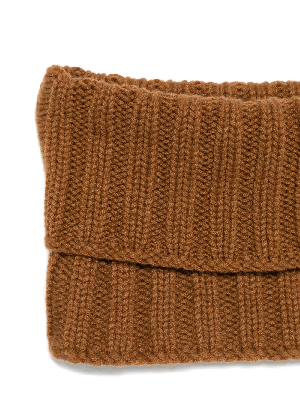 Dell'oglio ribbed scarf - Bruin