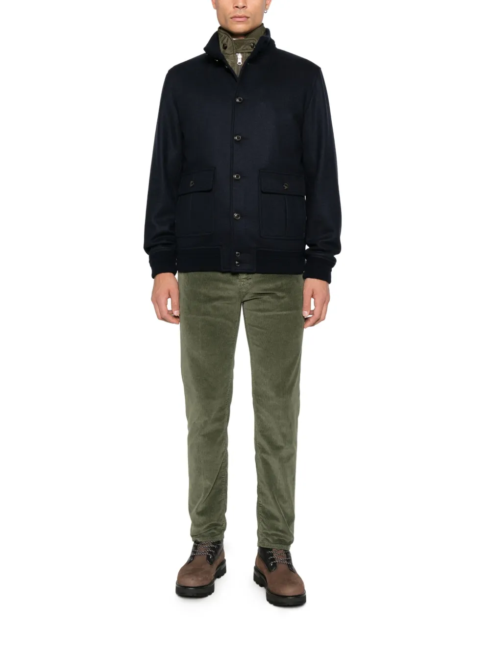 Jacob Cohën corduroy trousers - Groen