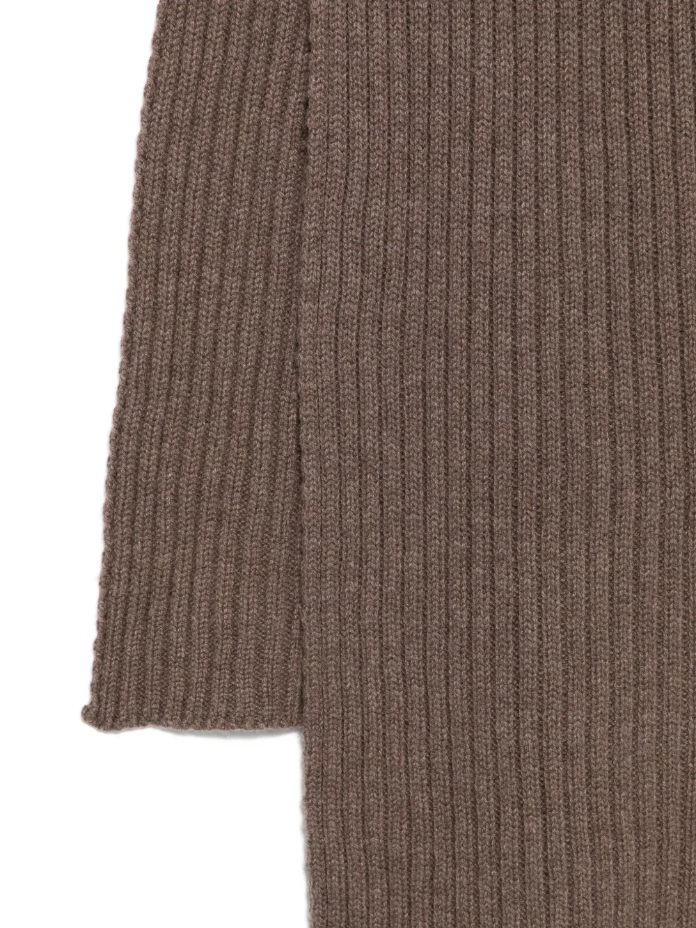 Dell'oglio ribbed scarf - Bruin