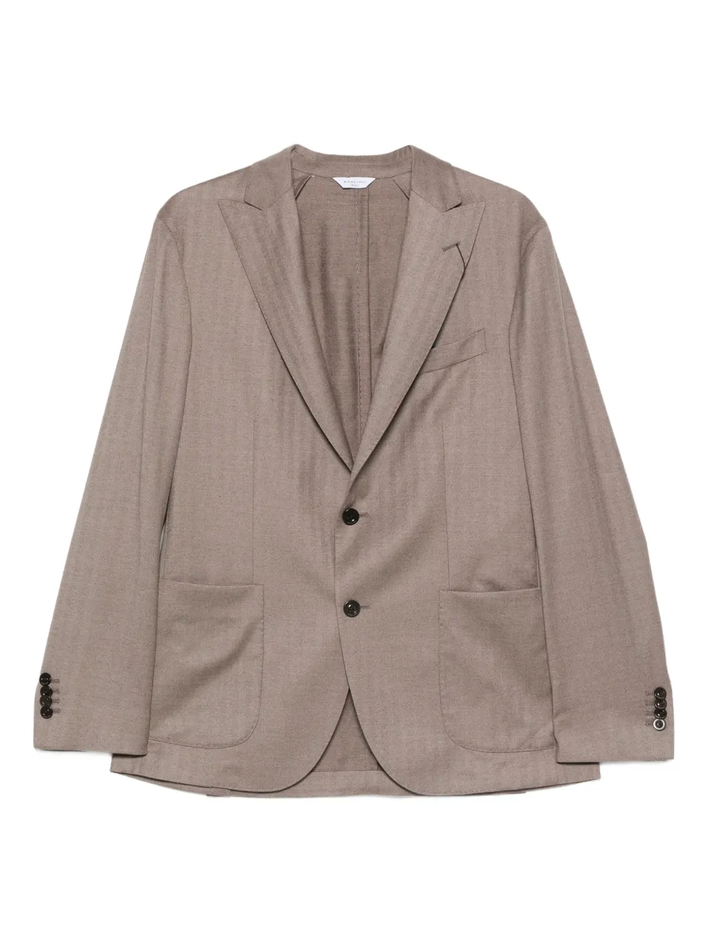 Boglioli button herringbone jacket | neutro | Image 1