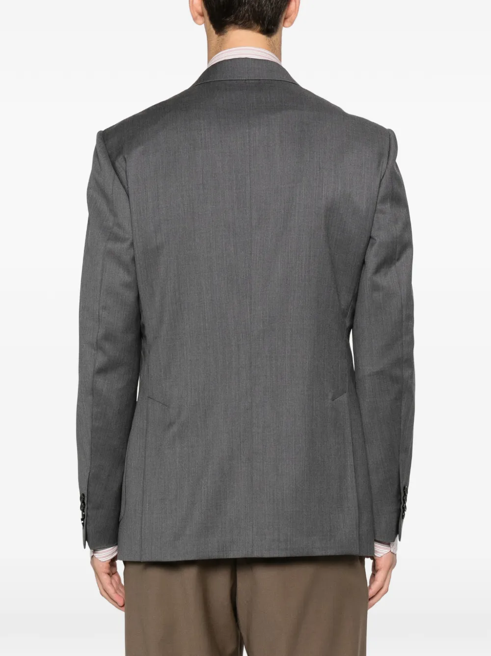 Lardini button-up blazer Grijs