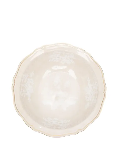 GINORI 1735 round deep floral tray (35cm)