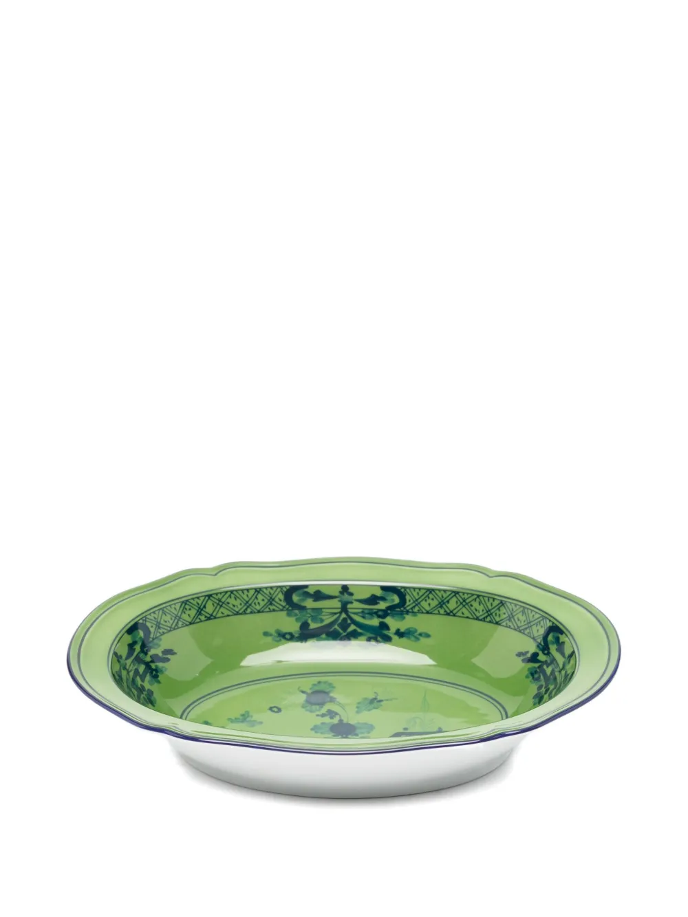 GINORI 1735 Ovales Tablett mit Blumenprint (25cm x 19cm) | Serviergeschirr | Image 2