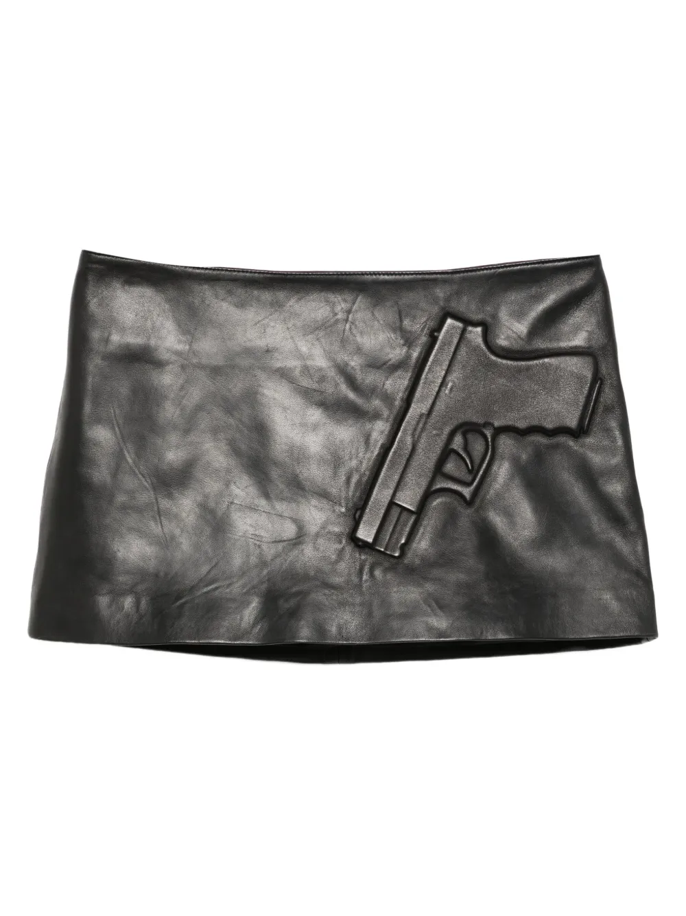 Ashley Williams Protection Mini Skirt In Black