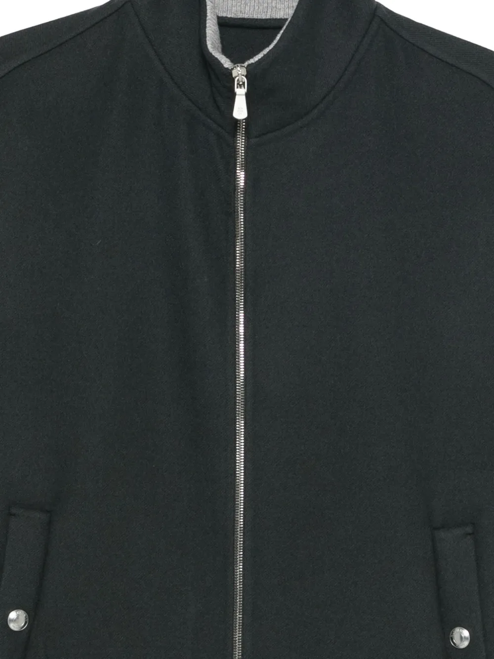 Eleventy Vest met rits Grijs