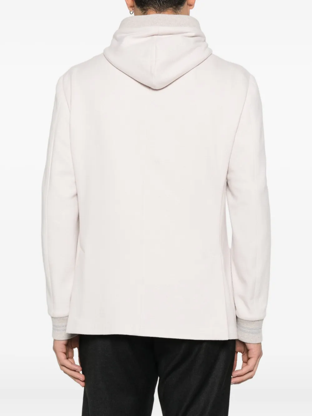 Eleventy Blazer met capuchon Beige