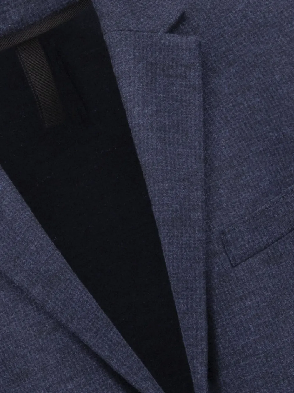 Harris Wharf London Wollen blazer met enkele rij knopen Blauw