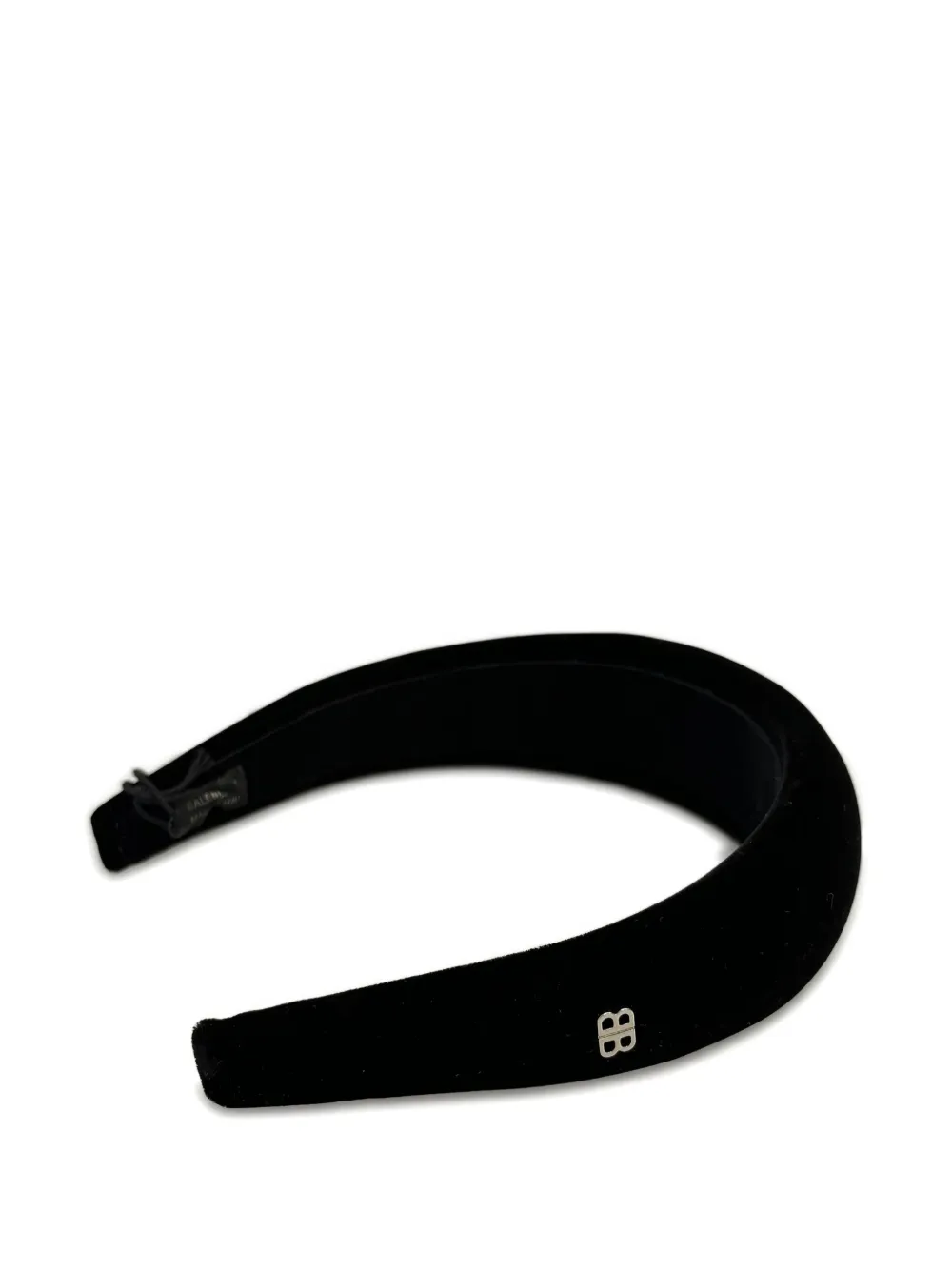 Balenciaga Cerchietto Holli con applicazione - Nero