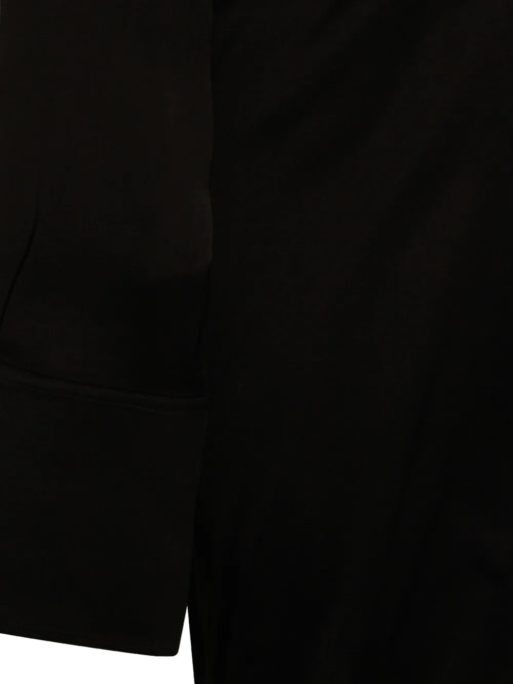 Totême Button Collared Midi Dress In Black