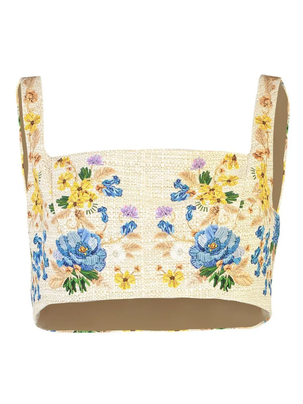 Mary Katrantzou Calix brallet top | Yellow | Image 1