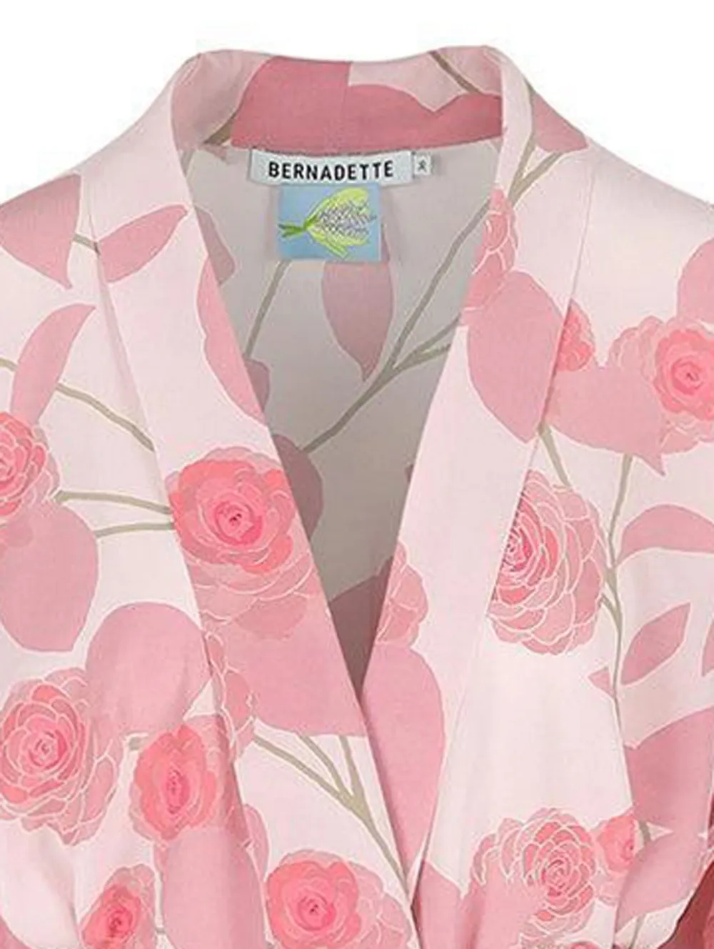 Bernadette floral-print dress - Roze