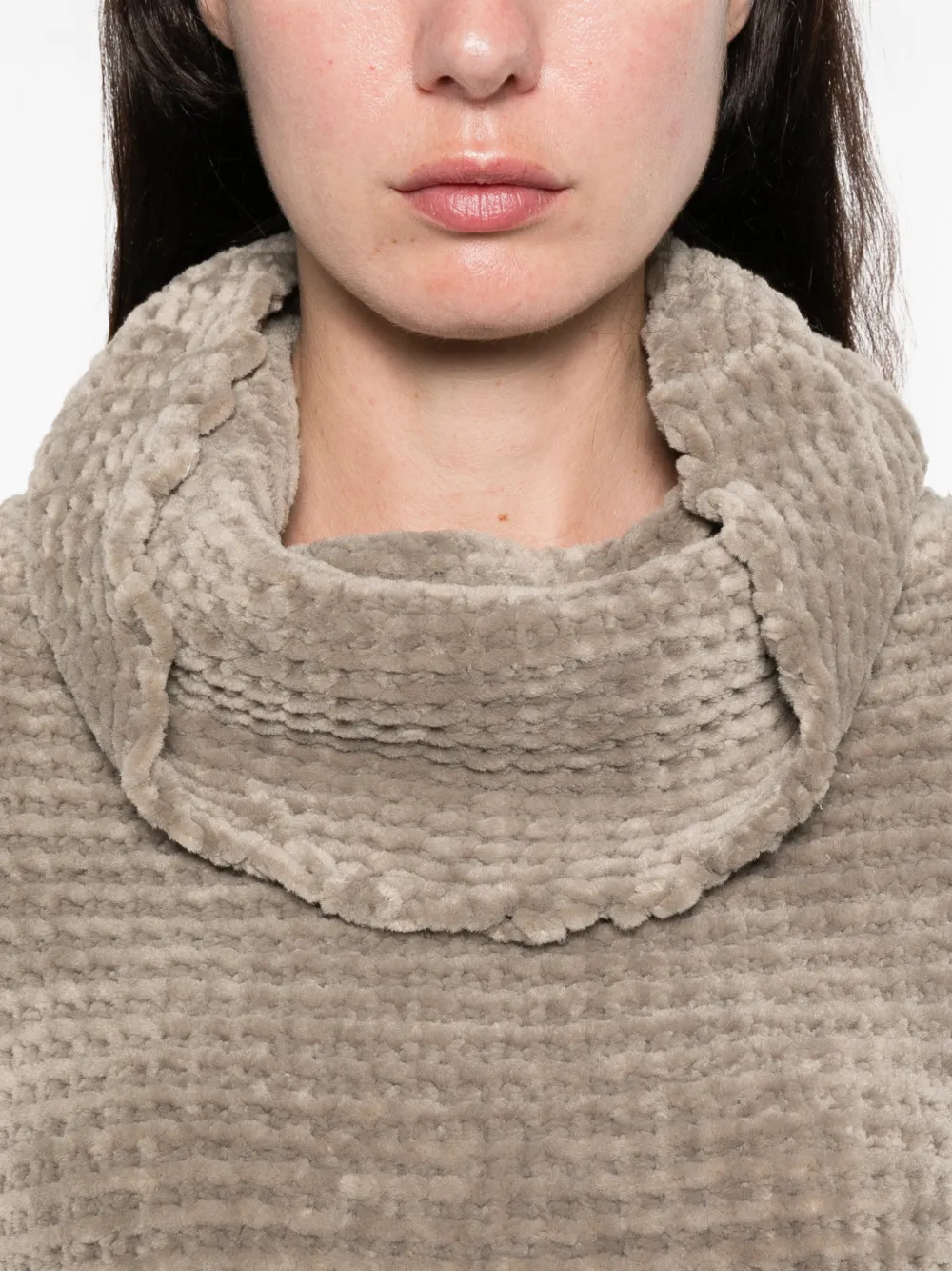 Roberto Ricci Designs Textured Roll-neck Sweater In Neutral