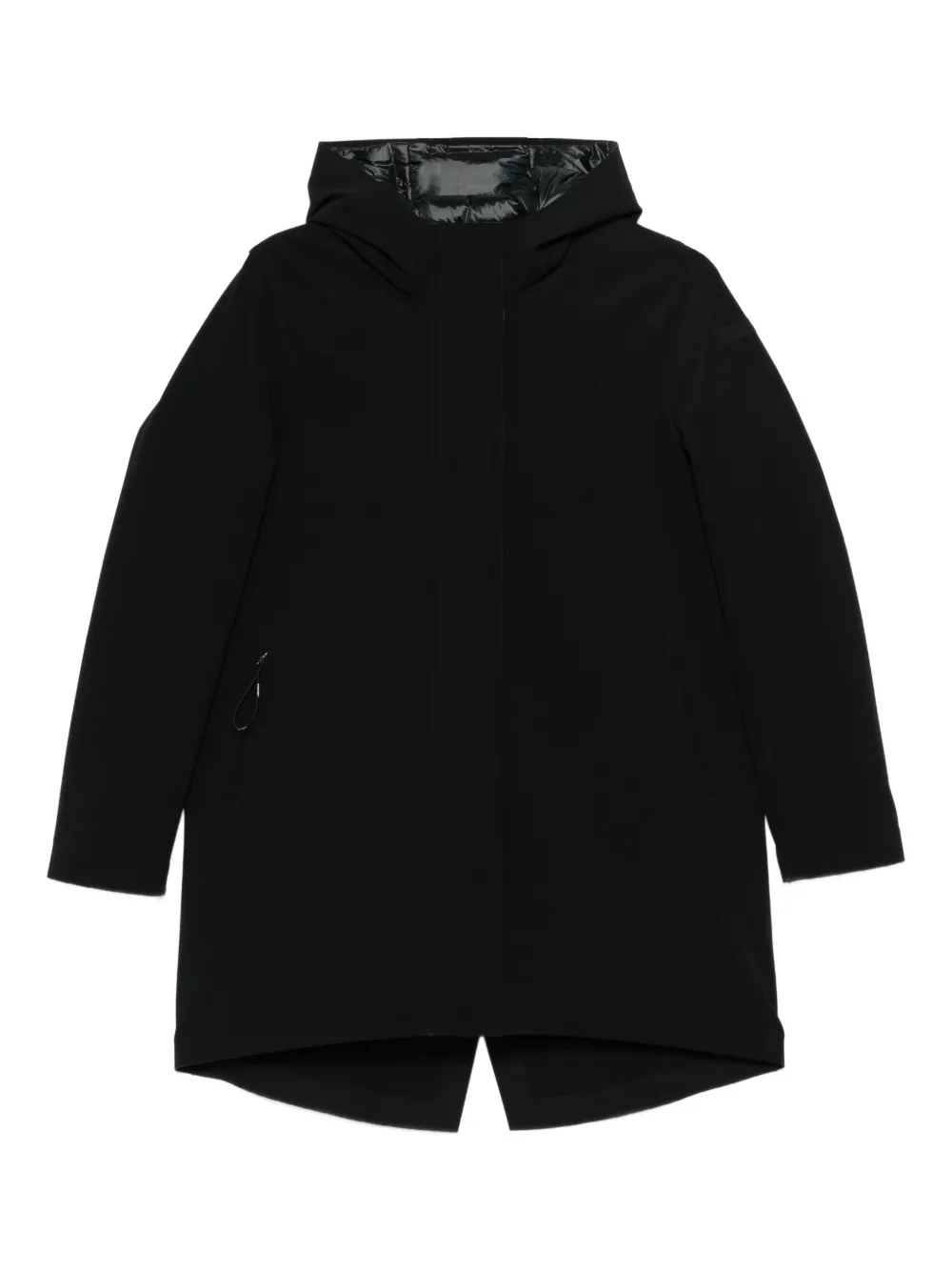 Roberto Ricci Designs abrigo con capucha y cierre | negro | Image 1